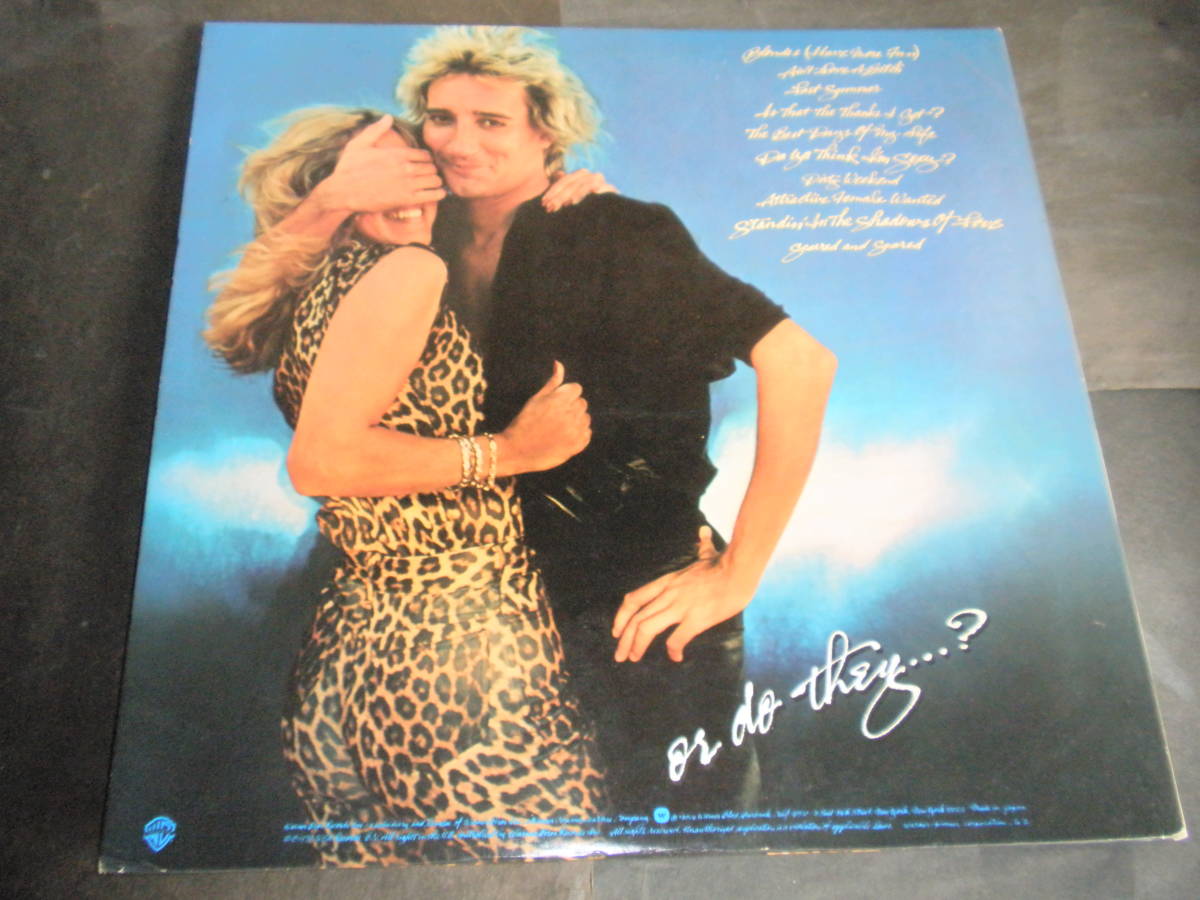 ◆LP ロッド・スチュワート Rod Stewart 「Blondes Have More Fun」 美盤◆_画像3