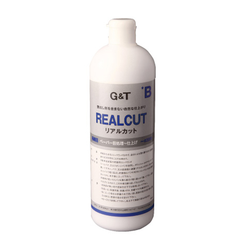 リアルカットB 極細目 500ml Realcut B 肌調整から仕上げまで G＆T_画像1