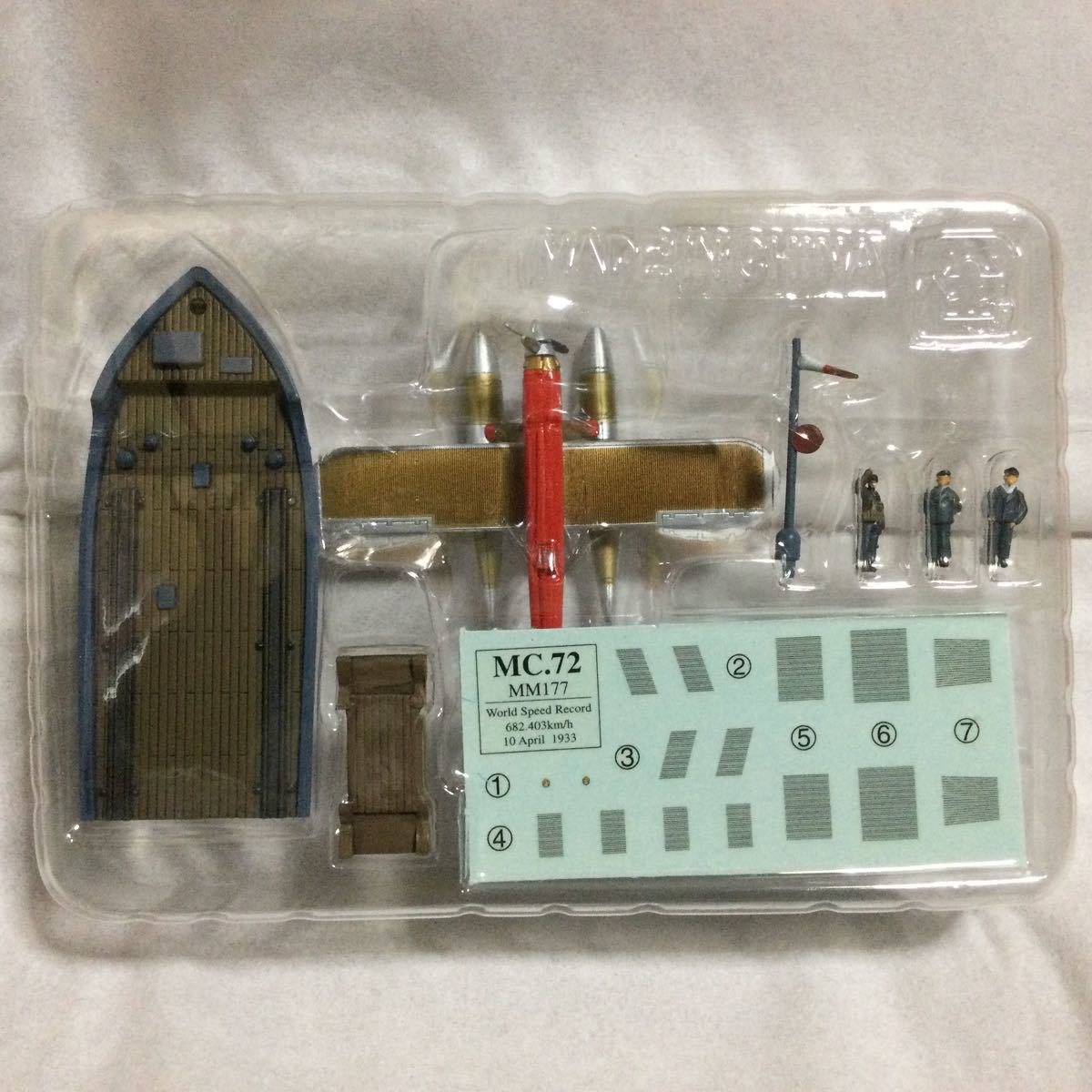 水上機コレクション　グラマンJRF・5グース、マッキMC.72 1/144 F-toys