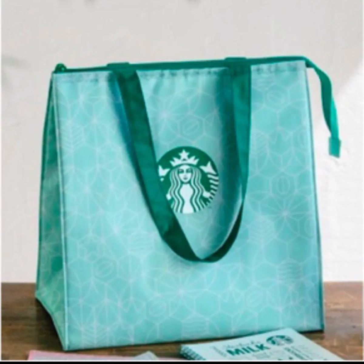 スターバックス スタバ 保冷トートバッグ 保冷バッグ エコバッグ オリジナル トートバッグ 保冷STARBUCKS クーラーバック