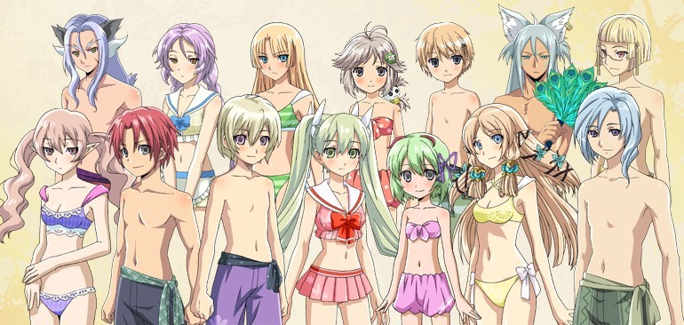 追加イベント 「みんなで水着」- ルーンファクトリー4 スペシャル