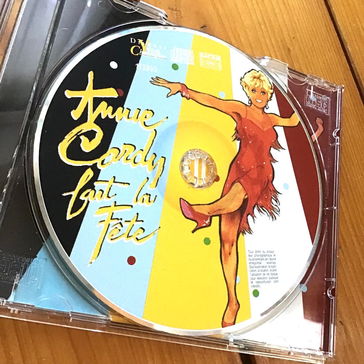 CD☆アニー・コルディ☆Annie Cordy☆フランス☆サンバ☆ミュージカル