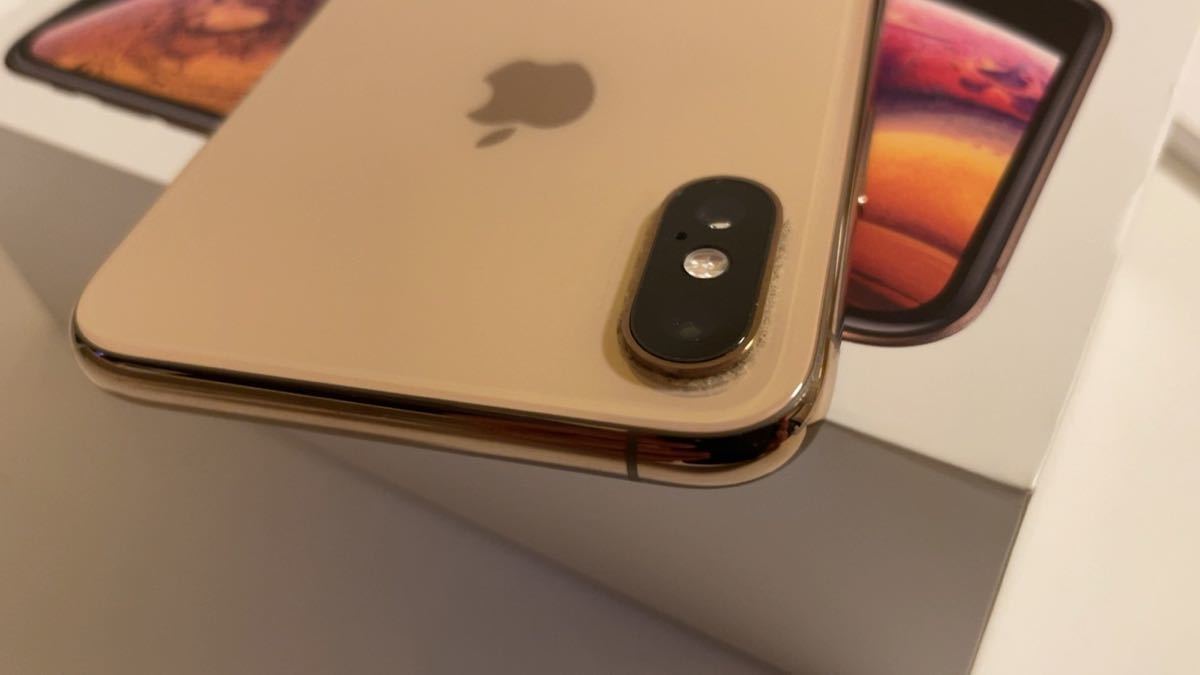 iPhoneXS 64GB SIMフリー ゴールド 本体 シムフリー