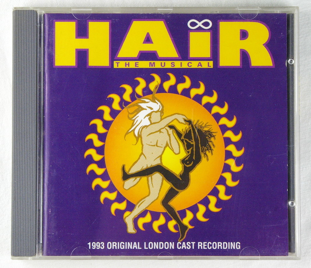 HAIR THE MUSICAL 1993 original London cast recording 輸入盤 中古CD_画像1