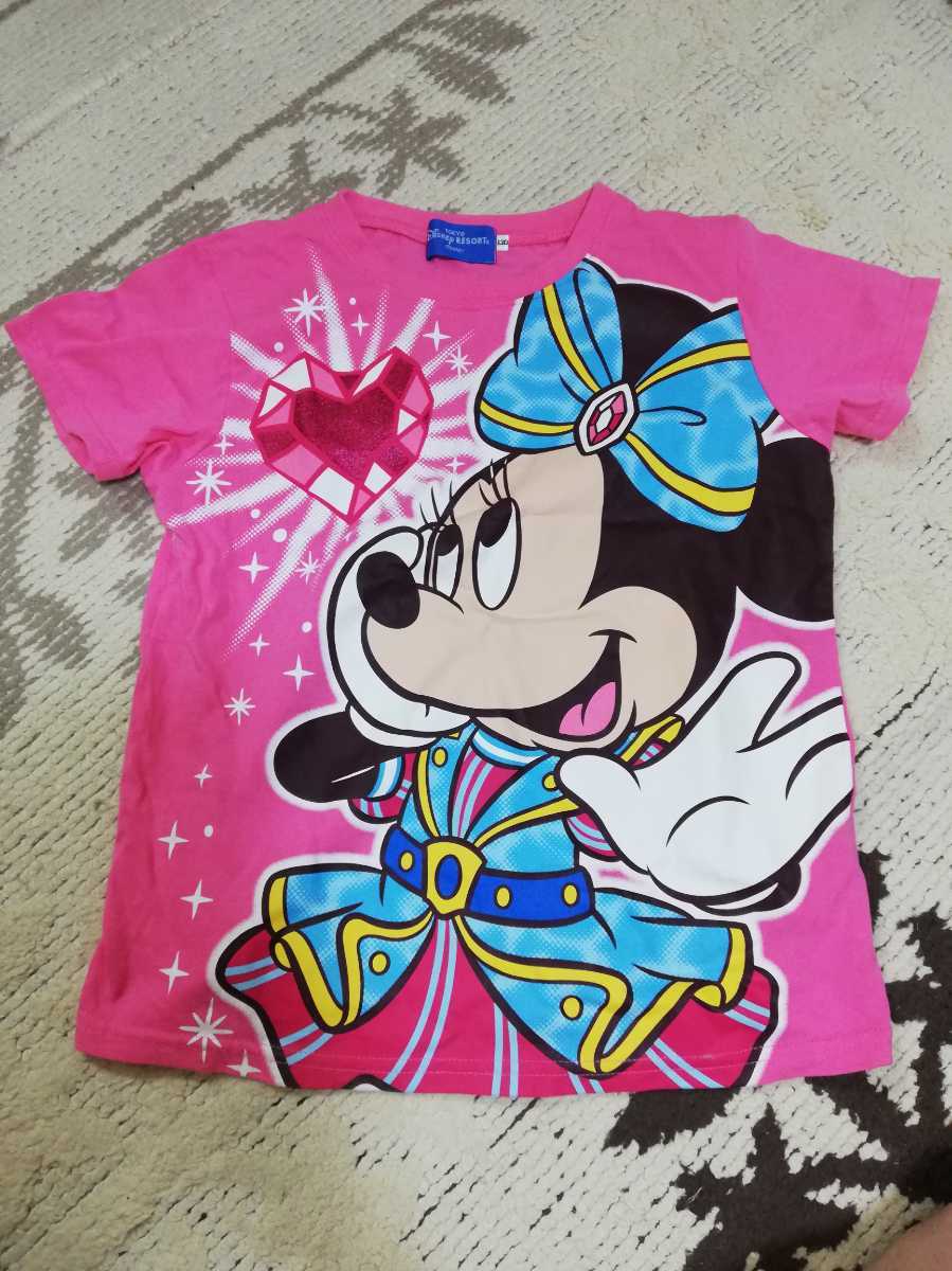 ディズニー 東京ディズニーリゾート ミニーマウス 半袖Tシャツ　ディズニー 東京ディズニーリゾート ミニー　ディズニーシー TDS サイズ130_画像1