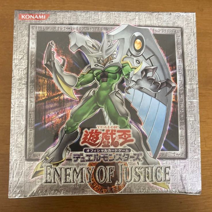 Yahoo!オークション - 遊戯王 enemy of justice 未開封BOX ~...