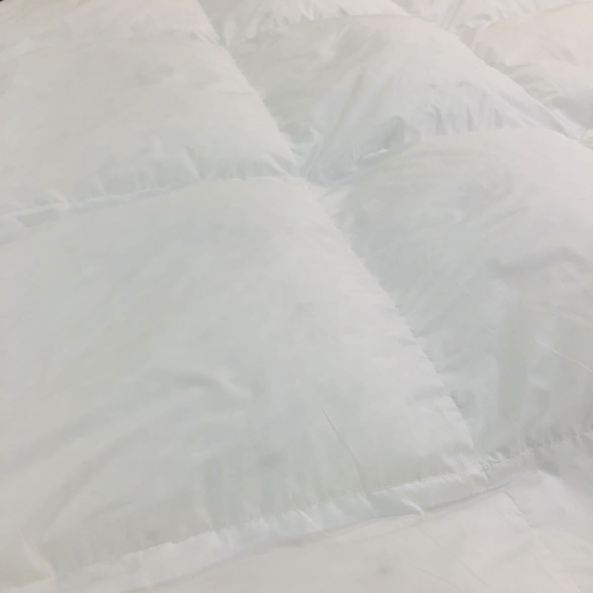 羽毛布団 シングル超ロング ニューゴールド 白色　日本製 150×230cm_画像3
