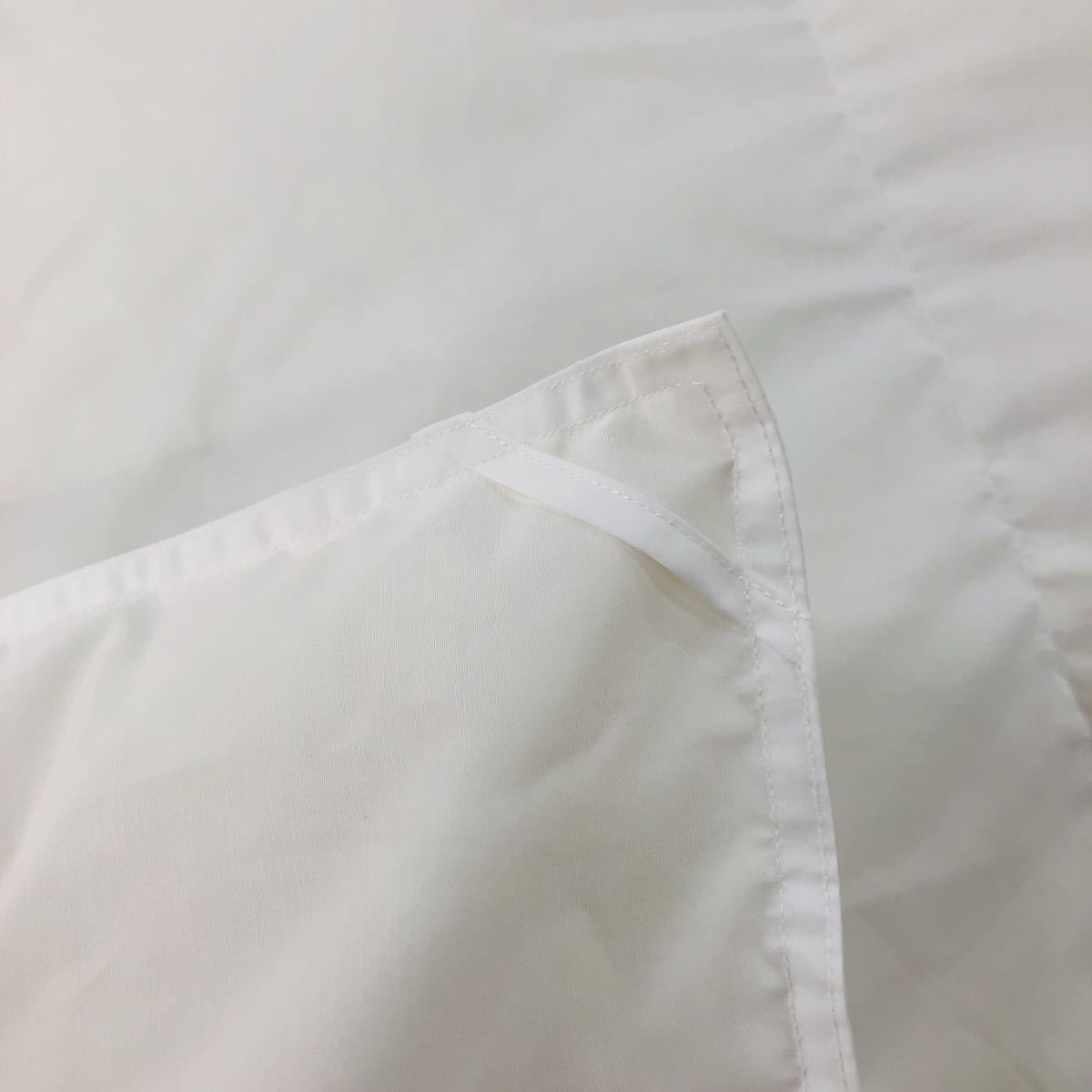 羽毛布団 シングル超ロング ニューゴールド 白色　日本製 150×230cm_画像4