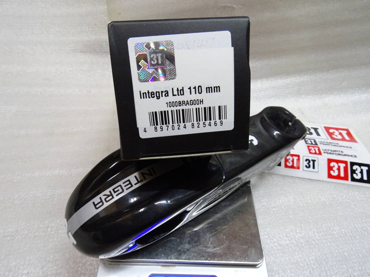 正規品 新品 3T スリーティー INTEGRA LTD カーボンステム 110mm －10°_画像9