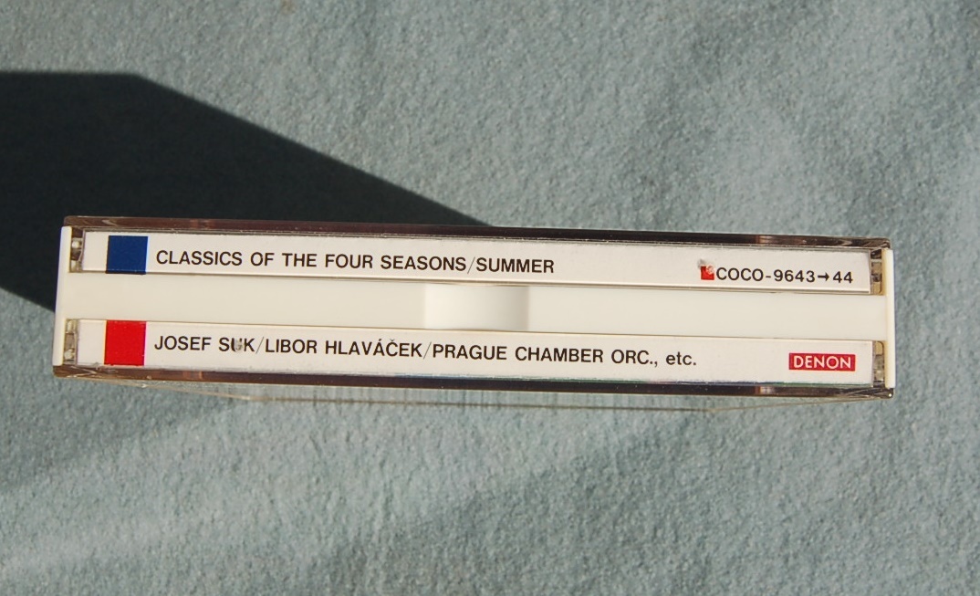 2枚組　CD　Classics of the Four Seasons　SUMMER　　四季のクラッシク［夏］　オムニバス：全19曲　　　DENON　1991年_画像2