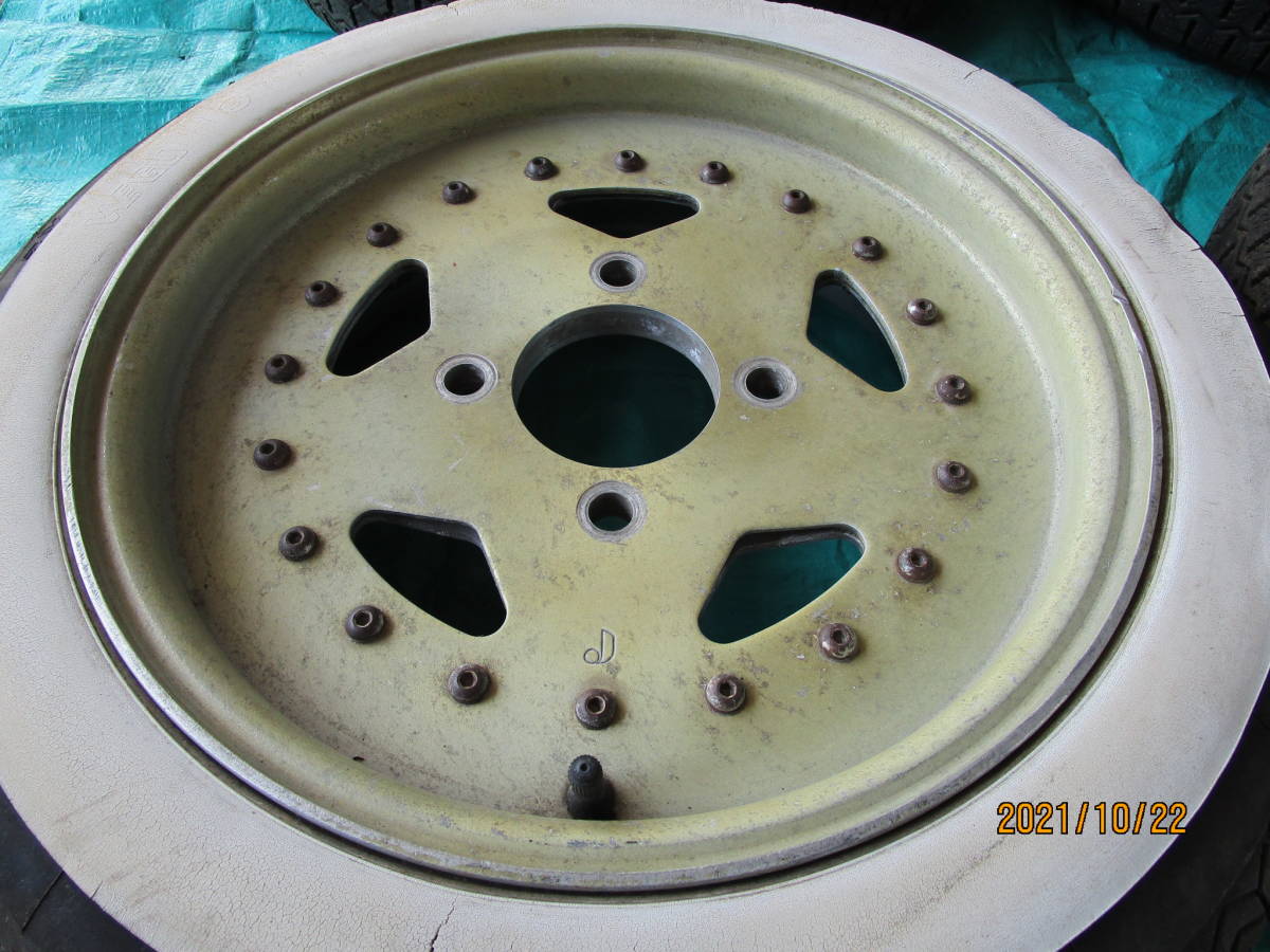  super rare hole initial model used VW Jack man wheel JACKMAN 4 hole wheel cap bolt * washer new goods attaching 