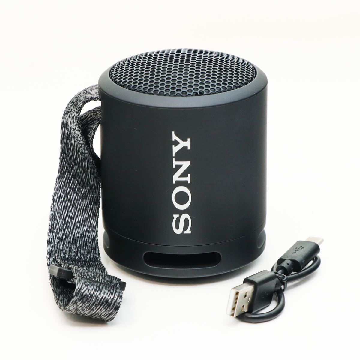 シルバーグレー サイズ 美品 ○SONY SRS-XB13 ブラック 黒 Bluetooth