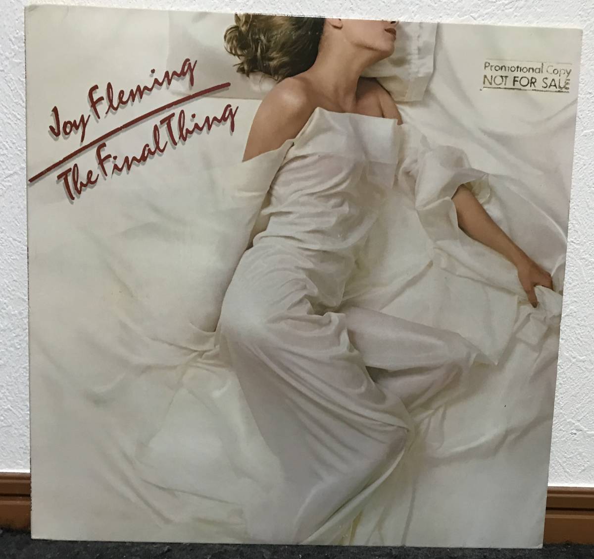 プロモLP ミュンヘンディスコ ◆ JOY FLEMING ジョイ・フレミング ◆ THE FINAL THING ◆ Pete Bellotte Keith Forsey_画像1