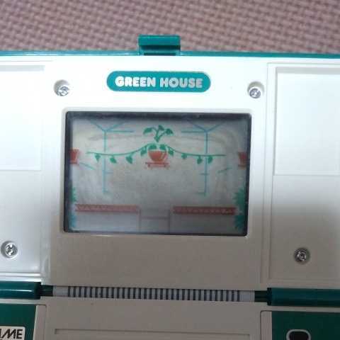 レア　希少　ゲームウォッチ グリーンハウス GREEN HOUSE 任天堂 GAME&WATCH_画像6