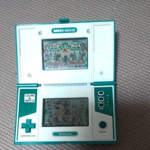 レア　希少　ゲームウォッチ グリーンハウス GREEN HOUSE 任天堂 GAME&WATCH_画像3