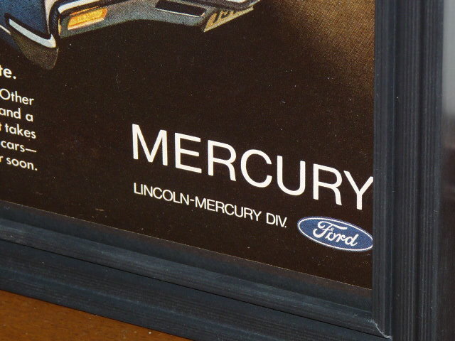 1971 год USA 70s vintage иностранная книга журнал реклама рамка товар Mercury Montego GT Mercury monte go/ для поиска гараж магазин табличка дисплей (A4size)