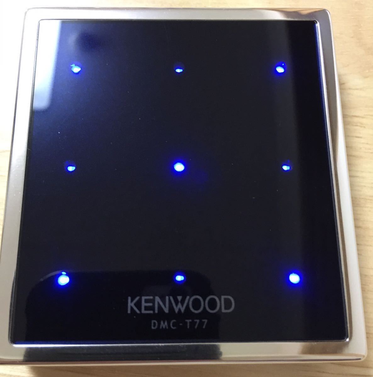 KENWOOD DMC-T77-B ポータブルMDプレーヤー ブラック ケンウッド　MD デットストック_画像4