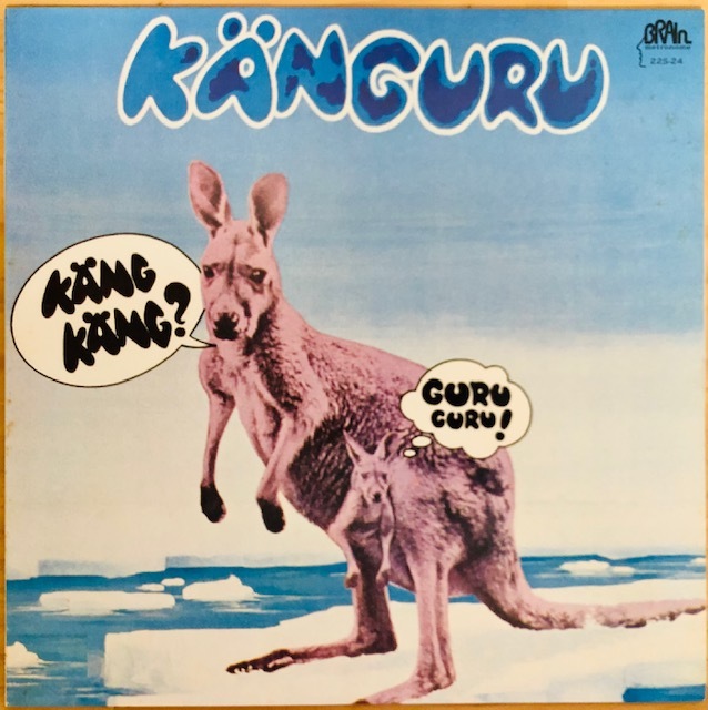 LP□ROCK//PROG/GURU GURU/KANGURU/BRAIN 22S-24/国内81年PRESS PROMO WHITE LABEL/白ラベルプロモ見本盤 TEST PRESS/テストプレス盤 準美 - レコード