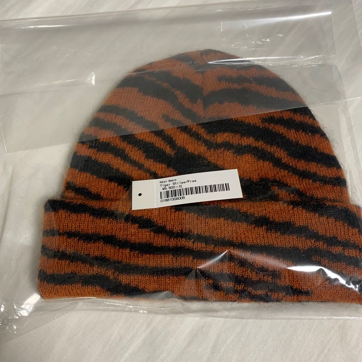 大人の上質大人の上質supreme Mohair Beanie Tiger ビーニー ニット帽