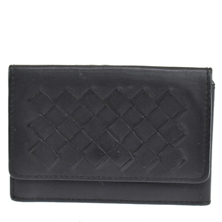 外美品 ボッテガヴェネタ BOTTEGA VENETA イントレチャート カード