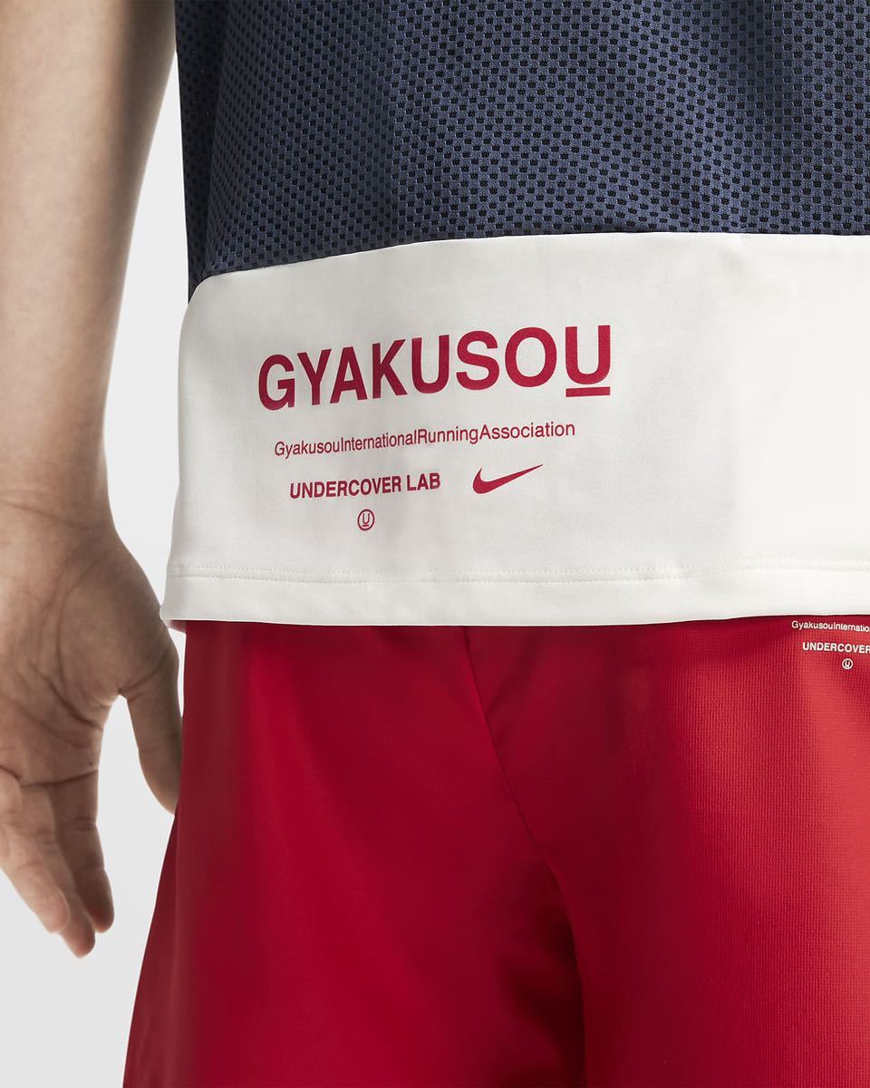 【即決】新品 GYAKUSOU (NIKE×UNDER COVER) ランニング Tシャツ L CD71121-611 半袖Tシャツ アンダーカバー 未開封_画像7