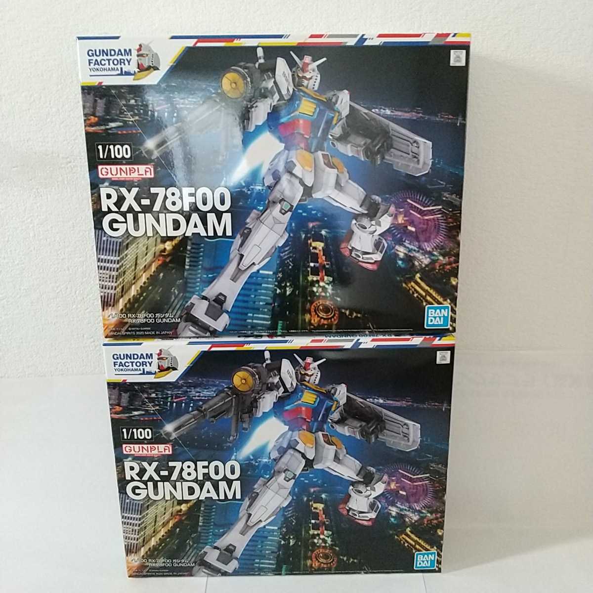 未組立 2点 1/100 機動戦士ガンダム RX-78F00 ガンダム GUNDAM FACTORY