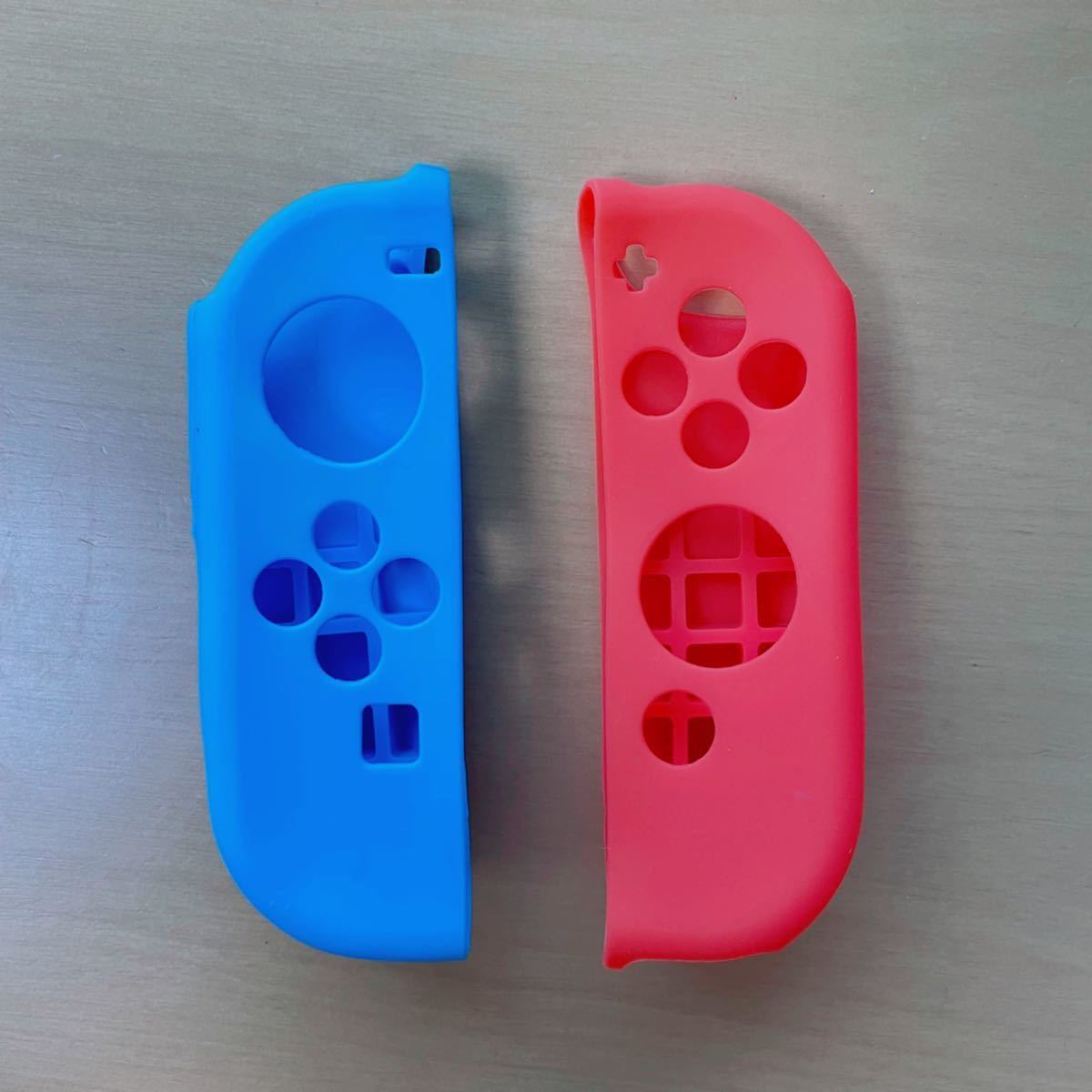 Nintendo Switch ジョイコン シリコンカバー ネオンブルー ネオンレッド