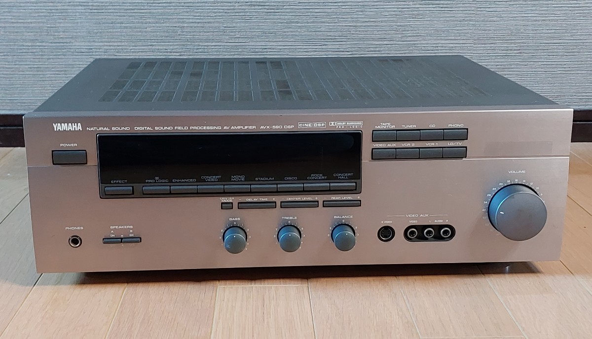 最終値下げ 【動作確認済み】YAMAHA AVX-590 DSP 5 1ch AVアンプ
