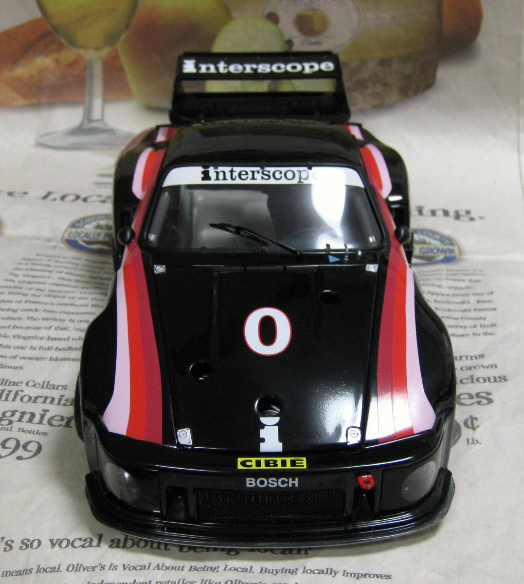 * очень редкий распроданный *EXOTO*1/18*1979 Porsche 935 Turbo #0 Interscope 1979 Daytona 24h≠BBR