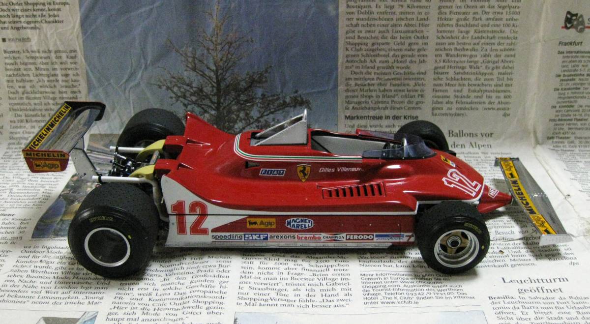 ☆激レア絶版*EXOTO*1/18*1979 Ferrari 312T4 #12 1979 South African 