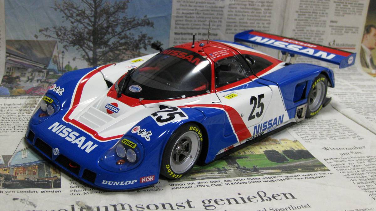 ★激レア絶版*EXOTO*1/18*1989 Nissan R89C #25 1989 Le Mans 24h*日産ルマン