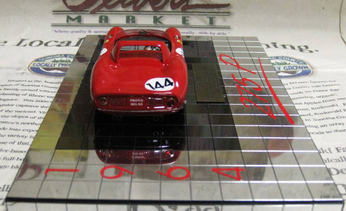 ★レア絶版*Heco Modeles*1/43*Ferrari 275P #144 1964 Nurburgring 1000km*フェラーリ≠BBR,MR_画像3