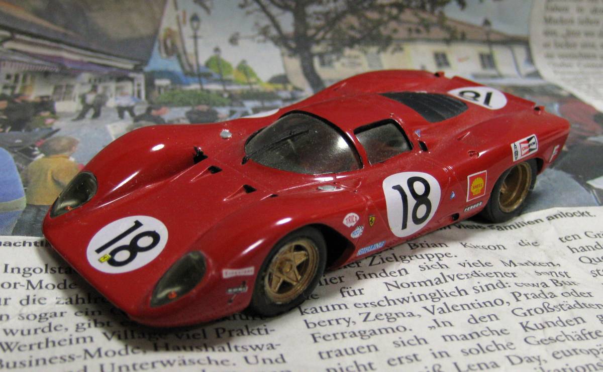 ★レア*Provence完成品*1/43*Ferrari 312P Coupe #18 1969 Le Mans 24h*フェラーリ≠BBR,MR