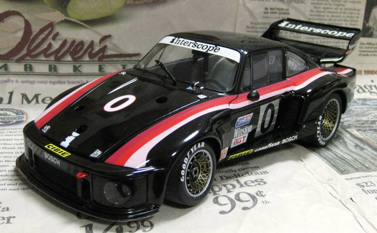 * очень редкий распроданный *EXOTO*1/18*1979 Porsche 935 Turbo #0 Interscope 1979 Daytona 24h≠BBR