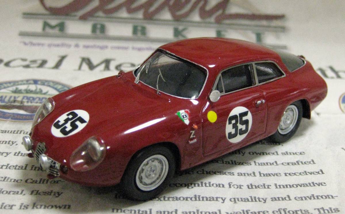 特価 ★激レア絶版*Provence完成品*1/43*Alfa Romeo Giulietta SZ #35 1963 Le Mans 24h≠BBR BBR