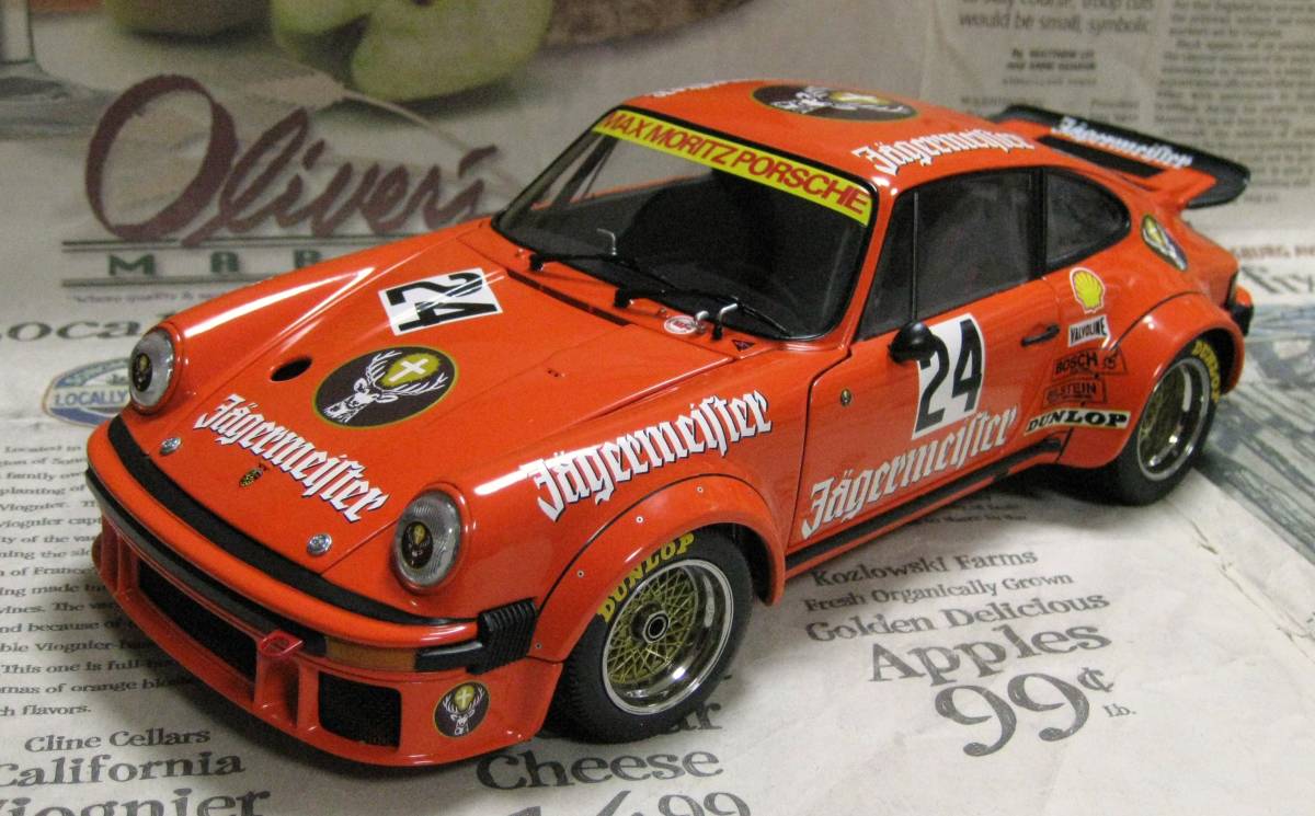★激レア絶版★EXOTO*1/18*1976 Porsche 934 RSR #24 Jagermeister 1976 Nurburgring 1000km*ポルシェ≠BBR