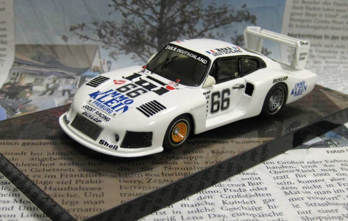 ☆レア絶版*AMR*1/43*Porsche 935 #66 Joest Racing 1981 DRM Nurburgring*ポルシェ≠BBR,MR