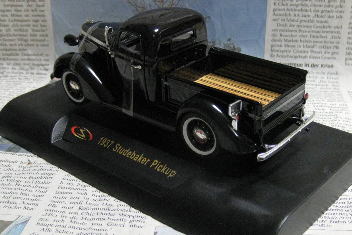 ★レア絶版*Signature Models*1/32*1937 Studebaker Pickup ブラック≠フランクリンミント_画像2