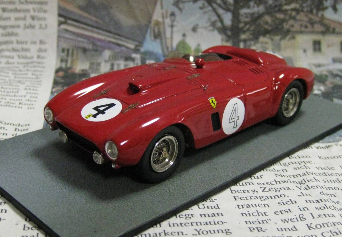【在庫あり/即出荷可】 ★プロ製作*BBR*1/43*1954 24h*フェラーリ≠MR Mans Le 1954 #4 Plus 375 Ferrari BBR
