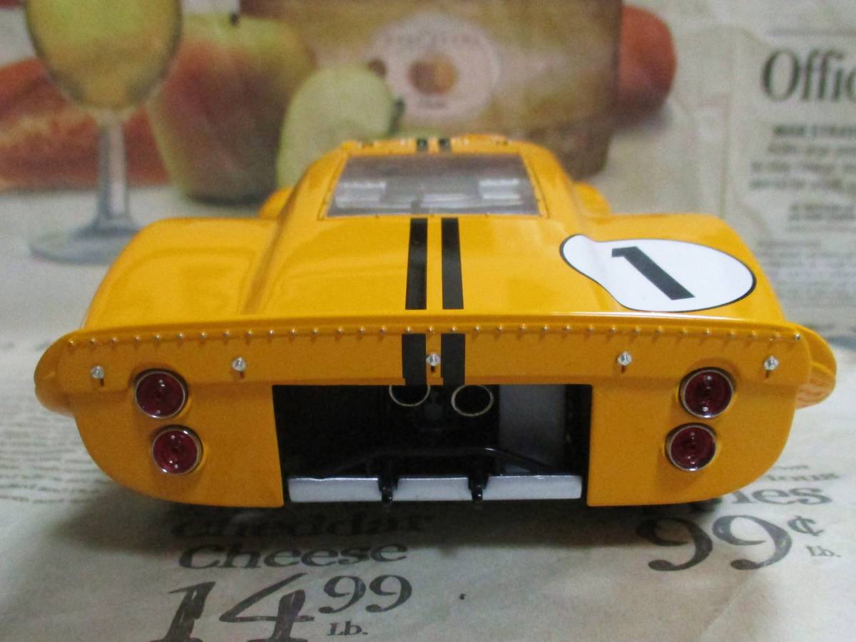 ★激レア絶版☆EXOTO*1/18*1967 Ford GT40 MKIV #1 1967 Sebring 12h≠BBR_画像4