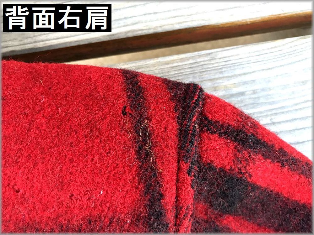☆SOO WOOLEN MILLS 30s 40s ウールジャケット ダブルマッキーノ☆検