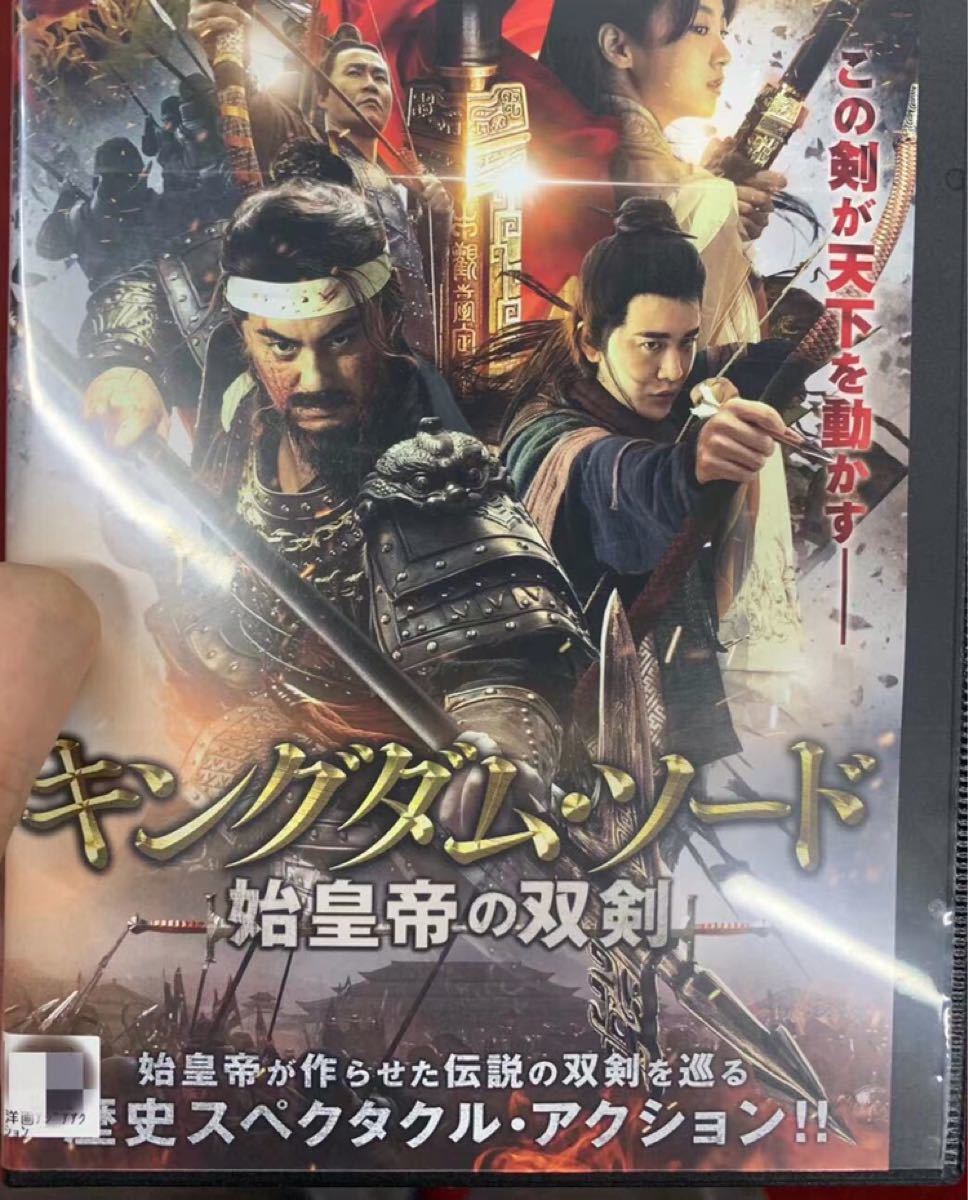中国人気映画　キングダム・ソード 始皇帝の双剣　DVD　日本語字幕あり