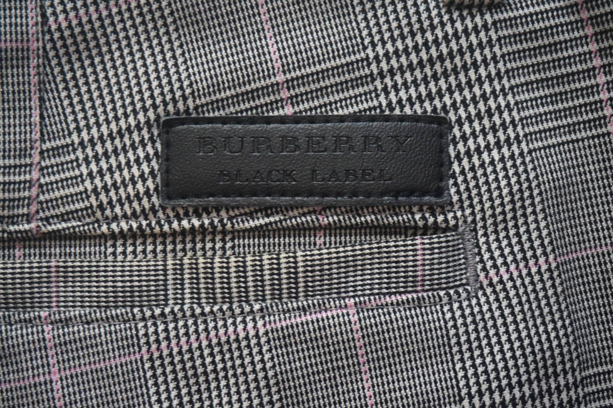 ◇　BURBERRY　BLACK　LABEL　バーバリー　ブラックレーベル　◇　ハーフパンツ　◇　size 76_画像9