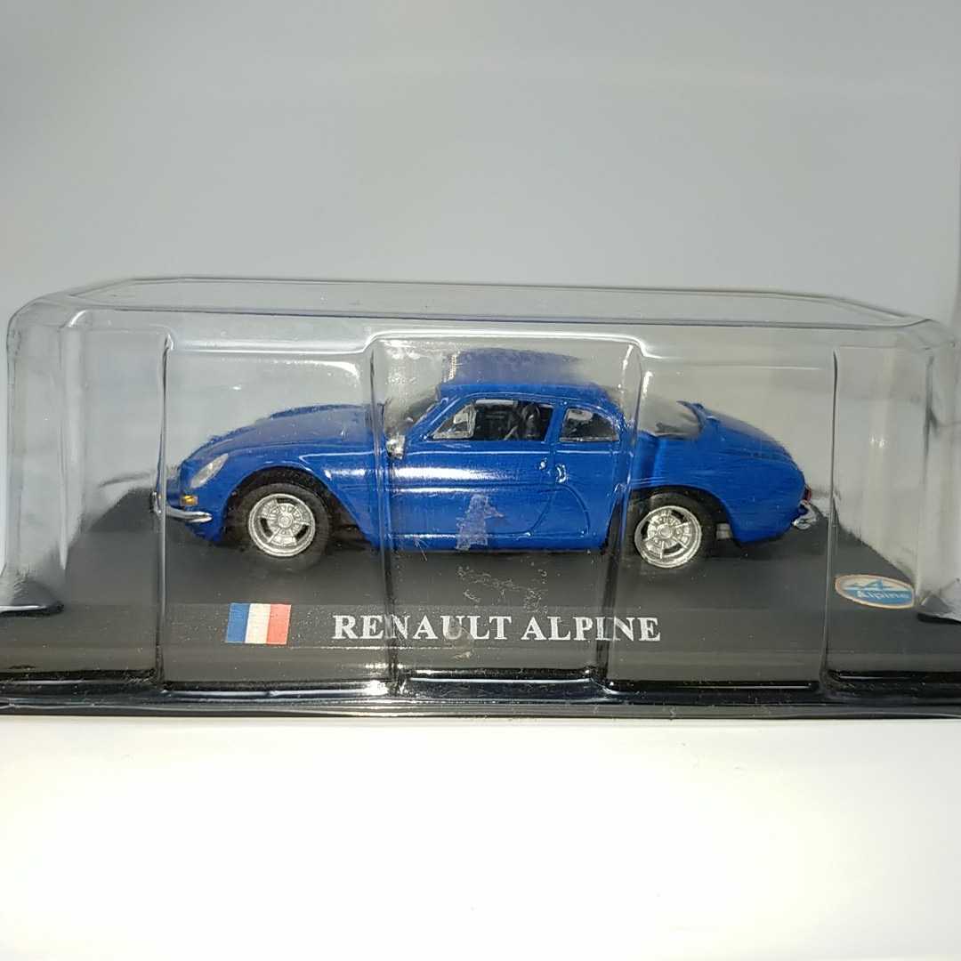 ●美品●RENAULT ALPINE ルノーアルピーヌ ソシエテ・デ・オートモビル・アルピーヌ・ルノー フランス ミニカー コレクション S_画像1