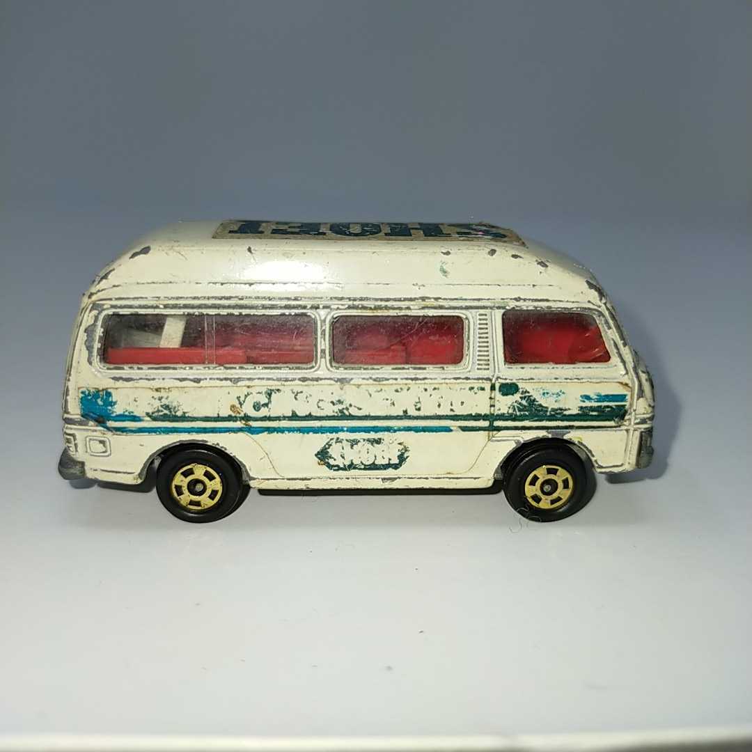 ●tomica●NISSAN CARAVAN SHOEI no.3 1/67 日産 キャラバン 1980 当時物 ミニカー コレクション　 S_画像2