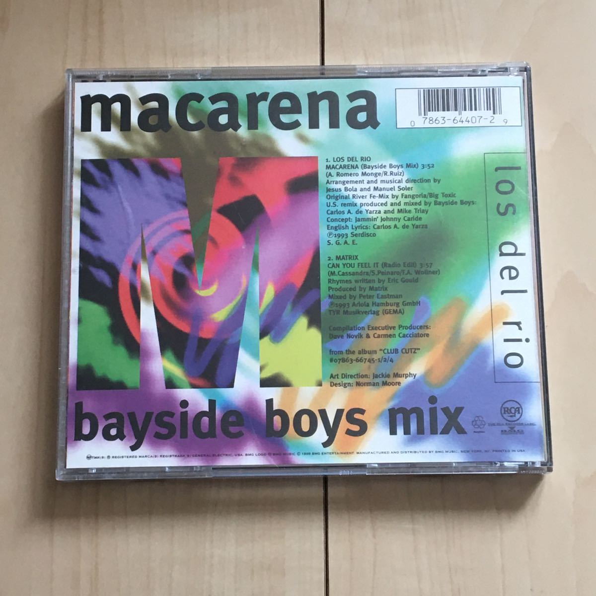 ｌｏｓ　ｄｅｌ　ｒｉｏ　macarena bayside boys mix ＣＤ_画像2