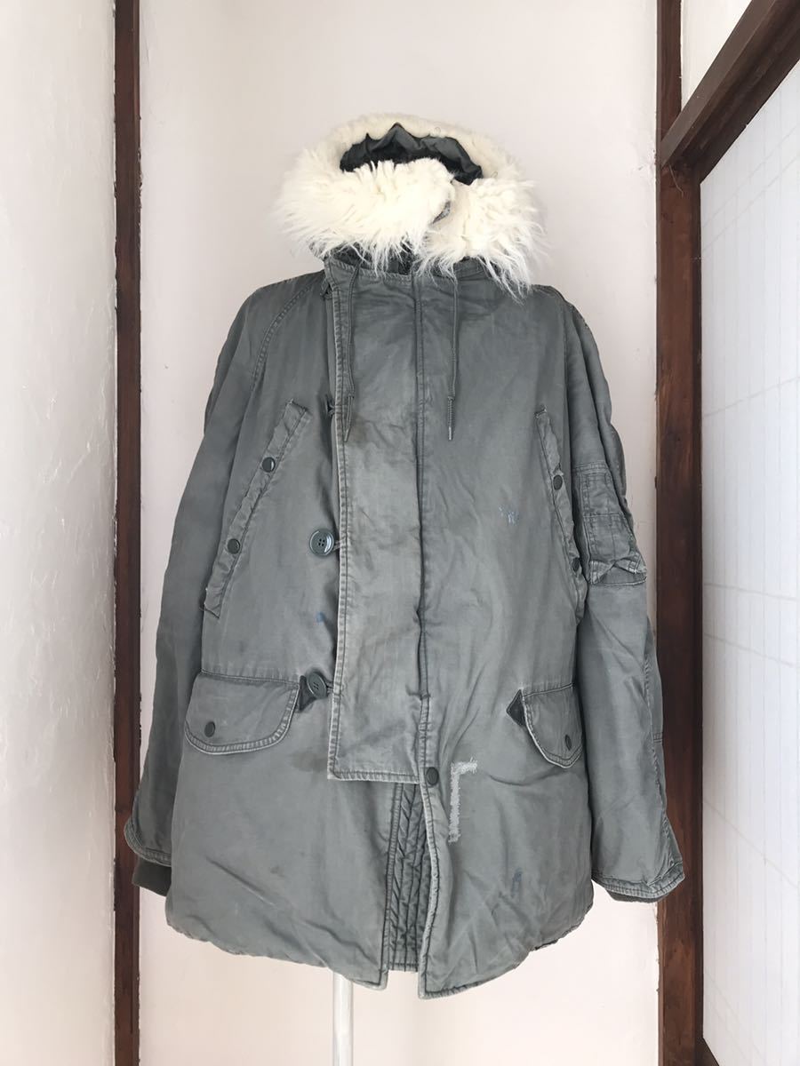 DJ Manufacturing Corp製 N-3B Large 米軍放出品 実物本物 USA DJ Manufacturing Corp製 N-3B Large 米軍放出品 実物本物 USA