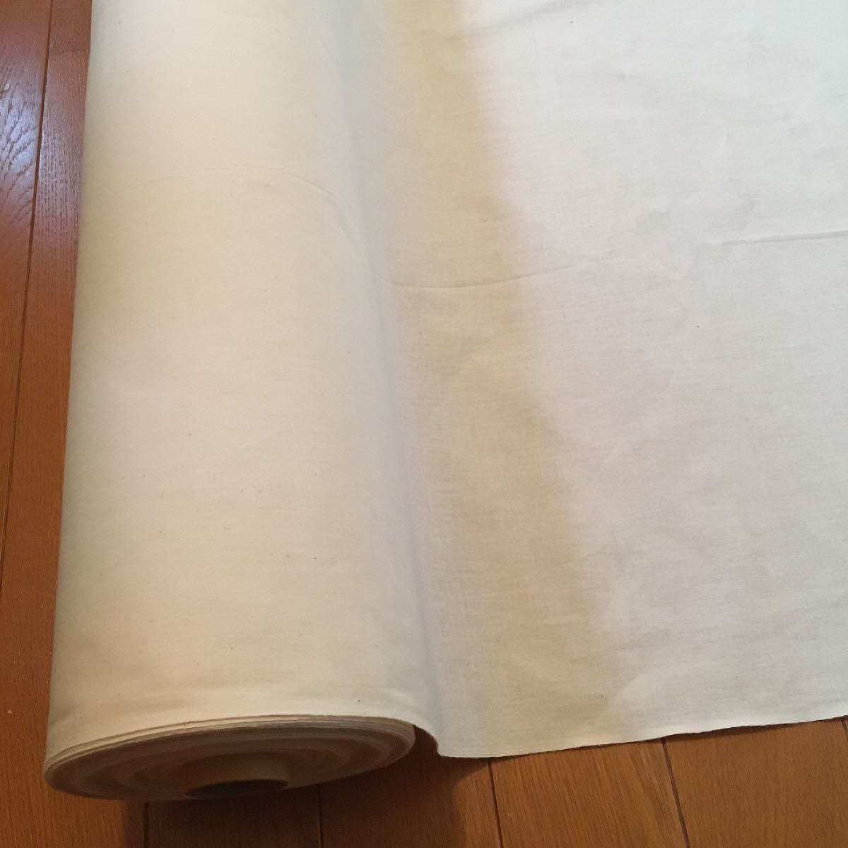 シーチング きなり　☆水通し済み　生地巾95cm×約1m 日本製