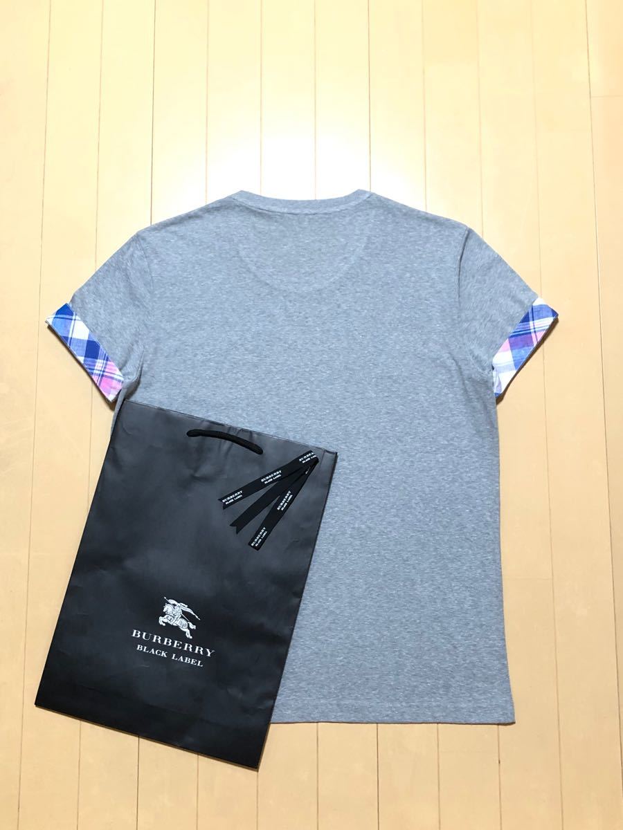 新品 バーバリーブラックレーベル Tシャツ3
