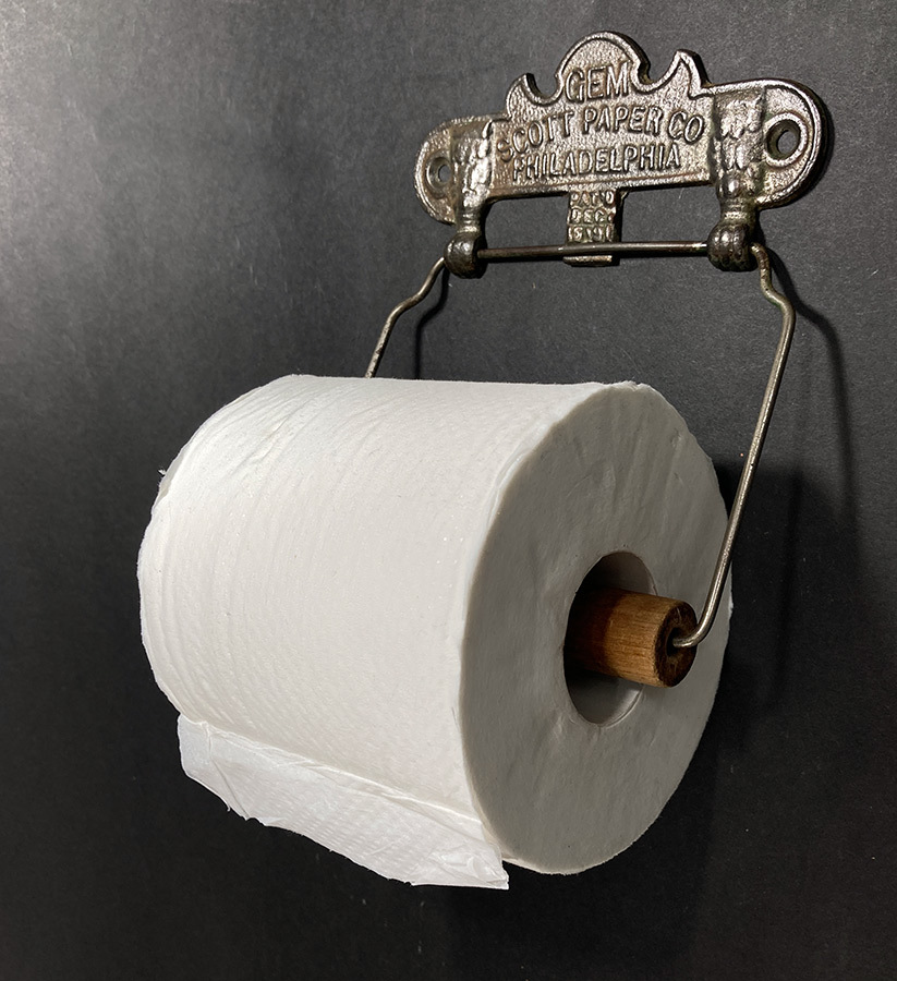 1890\'s USA античный туалет to бумага держатель / Vintage / лампа /o.c.white/ Ad ba Thai Gin g/ Benjamin / магазин инвентарь / кольцо для ключей 